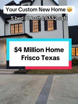 📍Inside GORGEOUS Custom Modern Luxury Home in Frisco Texas #dallashomes #texashomes #texasrealtor #dallasrealtor #homesforsale🏠🔑 #houseoftiktok #dreamhouse #milliondollarhomes #realtoroftiktok 