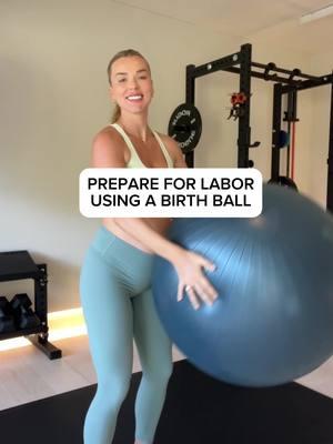 These exercises can be done at any stage of your pregnancy to help open and mobilize your pelvis  and the surrounding muscles as you approach birth.  A birth ball is an amazing tool to use during pregnancy and into your labor. Most hospitals provide a birth ball but check with your provider if you plan to use one! Getting familiar and comfortable with movements on your birth ball during pregnancy can help to support you as you progress through your labor.  Spend around 1 minute on each movement, don’t forget to do both sides/directions!  ✨Hip Circles ✨Pelvic Tilts ✨Side to Side Hip Lifts ✨Lunge Leans ✨Childs Pose Rocks with Feet Together ✨Childs Pose + Internal Rotation ✨Adductor Rocks Join my App’s 7-Day FREE Trial 📲 If you’re looking for more guidance on your prenatal training and want to remove the guesswork from your workouts, you can follow my Pregnancy Fitness Program available on the Momday App.  - #36weekspregnant #37weekspregnant #healthypregnancy #38weekspregnant #39weekspregnant   #pregnancyfitness #prenatalfitness #pregnancyworkout #pregnantbelly #33weekspregnant #34weekspregnant #postpartumfitness #thirdtrimester #30weekspregnant #31weekspregnant #32weekspregnant