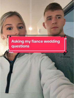 Honestly shocked at how well he did lol #askingmyfiancequestions #weddingtiktok #2026bride @Peyton Hall 