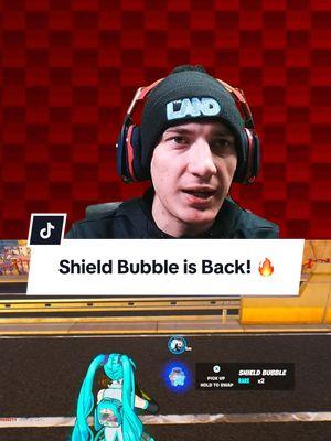 The Shield Bubble is Back in Fortnite! 🔥 #Fortnite #ItsRedFusion #FortniteChapter6 #Chapter6Season1 #FortniteUpdate #FortniteNewUpdate #ShieldBubble #FortniteShieldBubble #ForYourPage #FYP 