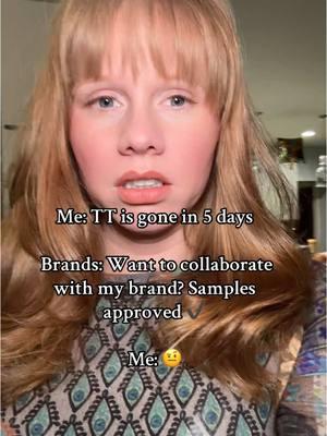 Brands want me to collaborate with them more this week than ever before.  #doyouknowsomething #brands #brandsontiktok #samples #collaboration #TikTokShop #influencer #tiktokban #whatsgoingon #momtiktok 