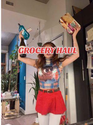 priorities are priorities #skinnydiet #groceryhaul #redlipstick #haul #groceries #fredmeyer 