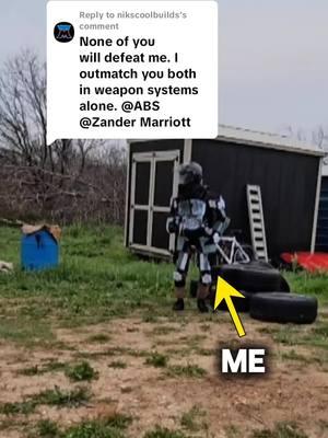 Replying to @nikscoolbuilds @Zander Marriott yall are cooked  #explore #Halo #fyp #exoskeleton #masterchief #exosuit #titanfall2 #batman #armor #foryoupage #Texas #ironman #marvel #viral 