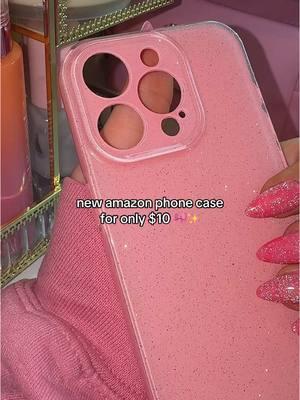 so in love!! in my amazon to shop 🛍️ #amazonfinds #amazon #phomecase #pink #pinkphonecase #finds #inspo #amazonmusthaves #sparkly #preppy #girlygirl #hauls #trendy #shopping 