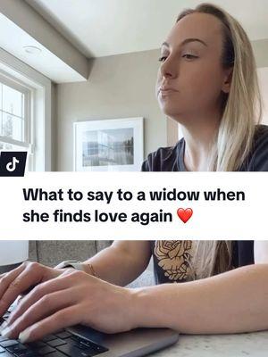Many people do not understand the complexities that come with a widow dating and/or opening herself up to the potential of finding love again after the death of a spouse.  It takes a lot of courage after a loss to even be open enough to date another person.  It takes a lot of courage to open up to the possibility of love and potential loss again or a broken heart.  It’s scary, confusing, and unearths so many facets of grief when you begin dating or venture into the realm of another relationship after losing the person you thought was your “forever person.” And when a widow is lucky enough to find someone that can help shoulder the weight of her grief and be patient, kind, understanding, and loving to her and her children (if that’s the case) there should only be a few things you say, but they should all sound close to “I’m happy for you.” And if you can’t say that—silence is second best 🤫 As widows we have walked through fire and survived. We have been through tragedy beyond many people’s comprehension. If we find love again after all the heartache and pain (no matter when the universe or God puts it in our path) it is something to celebrate—because it is truly miraculous and a blessing🙏🏻❤️ If you’re a widow and willing to share your love after loss story, I’d love to hear it below. . . . 💌DM "Support" for 1:1 grief support 💌DM "Retreat" for my widow's retreat  💌DM "Carried" to preorder my 2nd book 💌DM "Running " for my book 💌DM "Email" to sign up for my list . . . #grievingprocess #griefcoach #griefjourney #youngwidow #youngwidows #widowedandyoung #widow #widows #widowhood #widowlife #widowed #widowedmom #anaphylaxis #anaphylacticshock #anoxia #anoxicbraininjury #anoxic #death #griefandloss #deathanddying  . . Grief coach for widows. Helping widows lost in grief find joy and purpose after loss.