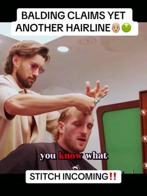 Replying to @daltonkirk4 the Norwood. Reaper finds himself yet another hairline, but this time with Jake Paul. 😳 #looksmaxing #balding #hairline #recedinghairline #dht #thinhair  