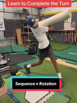 Have players who quit on their turn? Many young players do and it causes “handsy” push oriented swings. This foam roller sequence/rotational work drill has helped many a player feel a complete turn🤘 #fundrills #turndrills #hittingdrills #hdr #baseballdrills #softballdrills