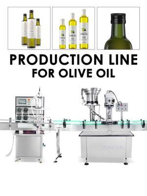 Olive Oil Filling & ROPP Capping Machine#zonesun #Productionline #Fillingmachine #cappingmachine #ropp #machinery #equipment #liquid #automatic #customized #SmallBusiness #factory