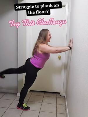 Beginner Friendly Wall Plank Challenge!! Comment ME if you want the deets on my upcoming challenge!! #plankchallenge #beginnerfitness #pushupchallenge #fitnessformoms #quickworkout #fitnessjourney #fitmama #HomeWorkouts 