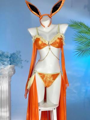 🔥Flame Power✨ 2025 SS Swimsuits Collection  #flareon  🆔: 266265 Check Miccostumes.com for more #eevee #cosplay  #miccostumes #ValentinesDay #sscollection #summerlook #bikini #swimsuit #animegirl #hotspring 