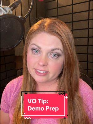 New year, new demos! Here’s what I did to get ready for my demo recording session today. #voiceover #voiceoveractor #voiceovertips #voiceovercoach 