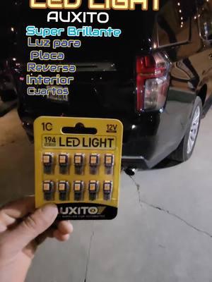 #AUXITO 194 LED Bulb 6000K Whit#TikTokShop #viral #Fyp #MELENDEZ🇲🇽🧱 