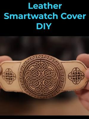 #DIY a #customized #leather #smartwatch #cover to protect your #smartwatch from being scratched using our #crealityfalcon2 22W! #falcon #falconlaser #crealityfalcon #watchcover #leathercraft #watchprotector #diycraft #usa_tiktok #america #laserengraving #lasercutting #laserengraver #lasercutter