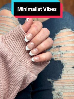 The vibe is strong over here. Perfect French tip short almonds, or ombre nails for less than 20 bucks. plus these actually lasts 2 weeks, and are reuseable….. dreams really do come true.  #pressonsets #pressons #pressonhacks #pressonnails #nailsthathold #pressonsthatwork #nailsforless #nailspo 