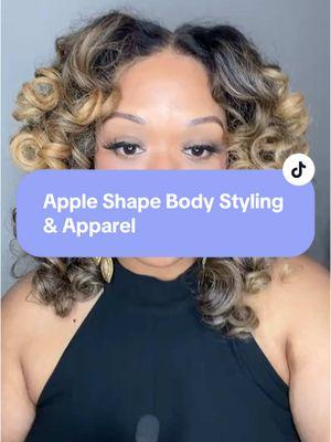 This one is dedicated to the ladies who are #AppleShape! Your #AppleShapeBody is a blessing and I'm going to show you how to style yourself!  My style guide goes with my storefronts and new outfits are added each week! All you have to do is shop! EVERY THING is done for you from the guide to the outfits! 🔗 in bio!  #FashionTikTok #StyleInspo #StylebyDNiCole #Fashion #PlusSize #StraightSize #BodyType 