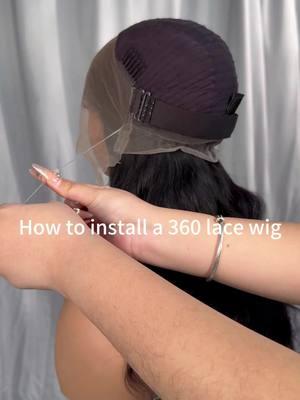 360 lace wig install #beautytips #hairstyle #classic #curls #hdlacewig #curly #hairtok #sliky #smooth #hairlinecheck #hair #hairtutorial #alipearlhair #fyp #wiginstall #wigtok #beauty #bouncyhair #color #wig #installtips #360lacewig