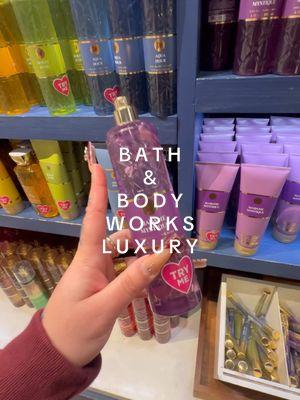 the new bath and body works luxury collection is so so sooo good. i literally love them all, which is your fav??✨ #bathandbodyworks #bathandbodyworkshaul #bathandbodyworksluxurycollection  #bathandbody #bathandbodyscents #bathandbodyworkssemiannualsale #shopwithme #shopping #shoppinghaul #shoppingvlog #ShoppingSpree #haul #haultok #perfume #perfumetok #hygiene #hygieneshopping #hygieneproducts #girly #girlytok #girlythings #SelfCare #selfcaretiktok #showertok #showerroutine #scentcombo #perfumetiktok #perfumecollection #bodycare #girlytips #shopaholic #designer #designerperfume #blackopium #yslblackopium #goodgirl #carolinaherreragoodgirlparfum #baccaratrouge540 