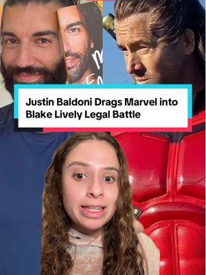 Do you think Ryan Reynolds is mocking Justin Baldoni? #justinbaldoni #ryanreynolds #nicepool #blakelively #marvel 