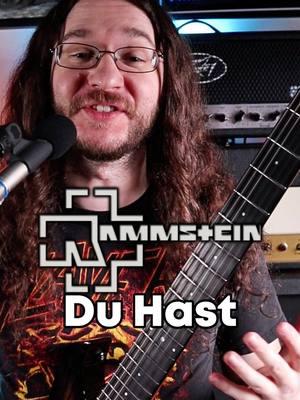 Rammstein - Du Hast #guitar #metal #guitarlessons