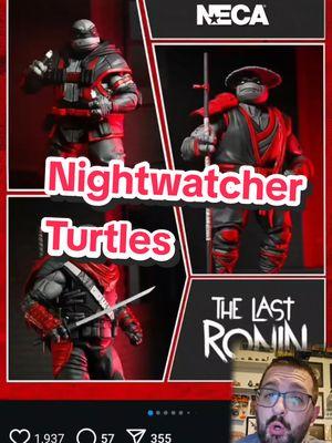 Nightwatcher Last Ronin Lost Years Turtles at Walmart. Walmart is a pretty great place to shop but I have the damnedest time finding figures there especially when they come out originally I only find them months and months afterwards so I'm not hyped that the NECA Teenage Mutant Ninja Turtles last Ronin last year's night watcher turtles Michelangelo Leonardo and Donatello are coming to Walmart but it's pretty cool I'll definitely pick him up if I see him These are some of their best sculpt some of the best figures NECA has done the bodies are just far superior to anything like their cartoon turtles #tmnt #neca #lastronin #walmart 