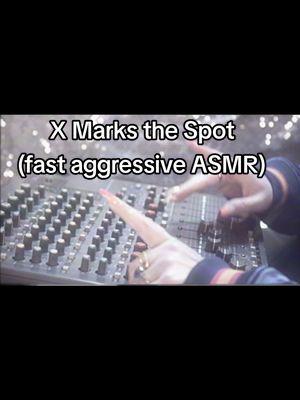 ASMR for sleep and tingles with a fast & aggressive version of the classic X Marks the Spot/Treasure Hunt trigger. Inspired by a recent @FruityPatchouli video. Love her version 🩷✨ #xmarksthespotasmr #vintageasmr #tinglesounds #sleepykeysasmr 