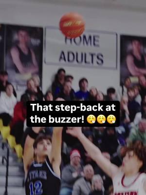 𝗧𝗵𝗮𝘁 step-back at the buzzer! 😮‍💨😮‍💨😮‍💨 #NebPreps • Made possible by Rocket Roofing General Contractor - the real MVPs of our town! 🔝🏠