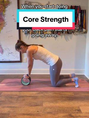 Improve core strength to reduce back pain! #backpain #backpainrelief #lowbackpain #corestrength #chirpwheel #lowbackpainexercises #Splice 