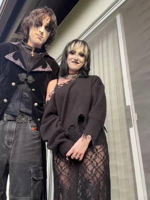 i love my little femboy 🤭 #prank #fyp #bf #bfprank #femboy #emoboy #alt #altcouple #altgirl #foryoupage #fypシ #viral #fypシ゚viral #alternative #alttiktok #gothic #gothmakeup #vampire #itsjustaprankbro @HiBye 