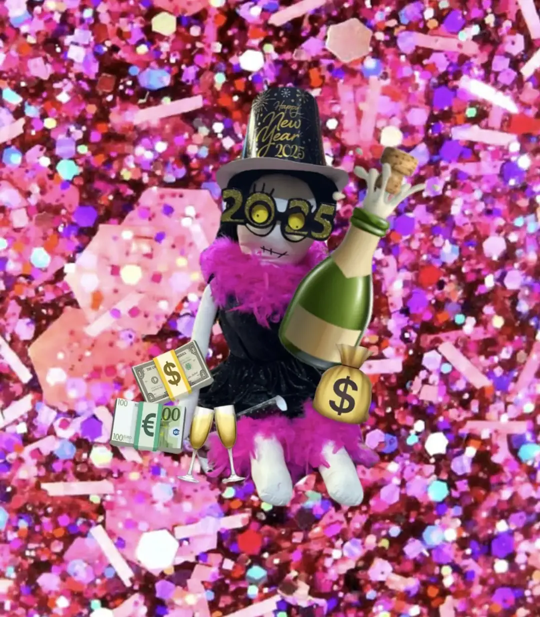 Mood all 2025… 💴💸 😂  #MissVoodoo #Dolls are now available!  You can get your #doll made however you want!  Get yours now! 🧵🪡 🧶  Link in bio 🫶🏽  On my LinkTree!!!  #NewYear #MoMoney #Voodoo #VoodooDoll #Abundance  #fypシ #creatorsearchinsights #judijai #bgc #bgc7 #baddies #baddiesatl 