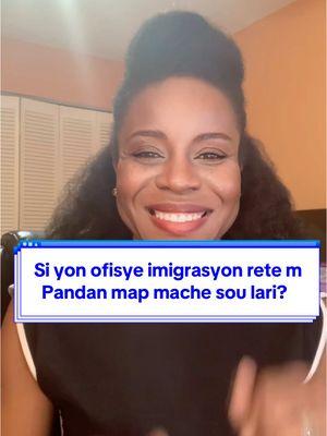 Si yon ofisye imigrasyon rete Pandan map mache sou lari? #immigrationattorney #immigrationlawyer #haitiantiktok #haitianattorney #imigrasyon #attorneyadolphe 