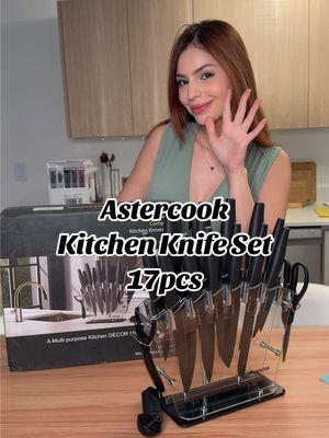 Estan hermosos ✨ @Astercook USA  #astercook #knifeset #GiftGuide #newyearnewaura #TikTokShop 