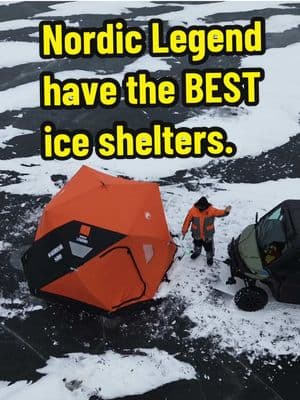 @NordicLegend have the BEST ice shelters.  🚨Use promo code: COOTS for a discount on nordic-legend.com #icefishing #nordiclegend #hardwater #cootslures #fishing #letsgofishing #Outdoors #shelter