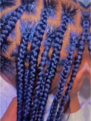 #fyp #boxbraids #knotlessbraids #braider #arkansas #foryoupage #client #cleanparts #neatbraids 