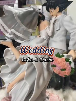 From battles to vows, the ultimate Saiyan love story 💍💕 #dragonball #dragonballcollection #dragonballfans #figure #gokuvschichi #goku #wedding #fyp 