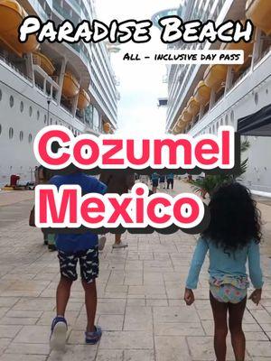 We had the most amazing time in Cozumel Mexico 🇲🇽 We are definitely doing this again 🚢 #independenceoftheseas #theroyalcruisefamily #royalsuite #royalcaribbeancruise #cozumelmexico #paradisebeach 