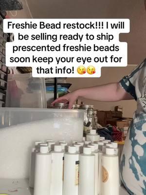 Just your local freshie girl 😍❤️ #freshies#restock#beads#beadwholesaler #scentedbeads #fypppppppppppppp #freshiemakers#oregon  