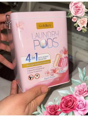 Cápsulas de lavandería que Huelen increíble #goldkey #laudrydetergent #detergent #pods #aprilfresh 