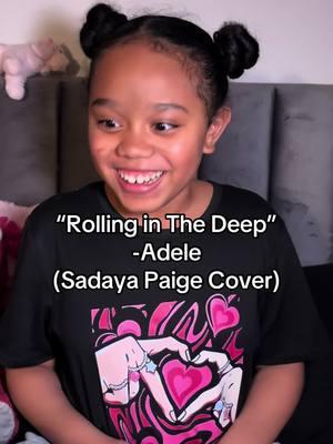 (In case they really are taking TikTok away, please follow us on Instagram & YouTube: @sadayapaige for more videos and updates.) Sadaya wanted to share with you all her progress as she sings, “Rolling in The Deep” by @adele  Let her know what you think below, fairies! Stay magical 💕🧚🦄 #sadayapaige #nystagmus #nystagmusawareness #septoopticdysplasia #septoopticdysplasiaawareness #blind #blindness #blindnessawareness #adele #rollinginthedeep #adelecover