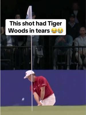 Never seen Tiger laugh so hard 😭😭 #tigerwoods #kevinkisner #tgl #PGATOUR #golf #fyp 