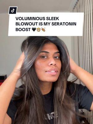 volume is great but so is a sleek VOLUMINOUS blowout and this is it! 👏🏽🖤🤤 #hairtiktok #blowoututorial #blowouthair #sleekblowout #straighthair #browngirltiktok #realskin #hairgoals #healthyhair 