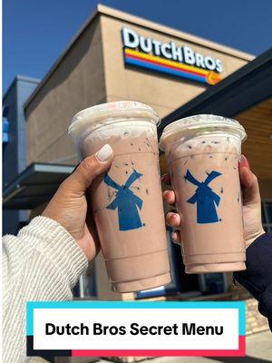 Dutch Bros Chocolate Milk 🥛 🍫 I had no idea they had this on the menu 😄 We tried the banana bread chocolate milk with banana soft too and we added marshmallows 🥛🍫🩷 10/10 this is my new favorite drink from @Dutch Bros Coffee #dutchbros #dutchbroscoffee #dutchbrosdrinks #dutchbrosorders 