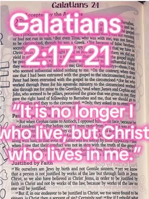 Galatians 2:17-21 #galatians #galatians2 #bible #bibletok #christian #christiantok #godsword #thewordofgod #fyp #bibleverse #bibleversedaily #paul #theapostlepaul #paultheapostle 