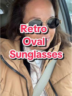 Saw these sunglasses, and knew I had to have them! Nice quality and I like the retro style. 🕶️ ✨ #sunglasses #retrosunglasses #coolsunglasses #stylishsunglasses #readyforsummer #tiktokshopfinds 