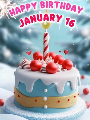 16 January Happy Birthday Song🎵 Happy Birthday WhatsApp Status 🎊 Happy Birthday Wishes 🎂 Join our community in sharing joy 🤩 #birthdaybyday #happybirthday #january16 #january16 #16january #january16birthday #birthday #january #hbd #januarybirthday #birthday #birthdays #januarybirthdays #birthdaycake #celebrationavenue  #birthday #birthdaystatus #birthdaywishes #birthdaygreetings #happybirthdaysong #happybirthdaywishes #happybirthdaytoyou #happybirthdaytome #birthdaygreetings #birthdaygift  #birthdaygirl #birthdayboy #itsmybirthday #ai #aimusic #aiartwork #winterbirthdayparty