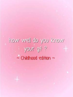 How well do you know your girlfriend? 👶👀 #howwelldoyouknowyourpartner #bfgfquiz #girlfriendquiz #gfquiz #childhood 