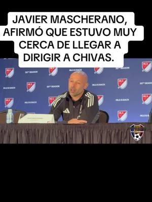 El entrenador argentino, #JavierMascherano, durante el ‘Media Day de #MLS’ afirmó que estuvo muy cerca de llegar a dirigir a #ChivasDeGuadalajara: “Usted los mexicanos conocen la historia y no se dio en momentos llegar a @Chivas”.  #mascherano #javiermascherano #chivas #chivasdeguadalajara #Guadalajara #ligamx #mexico #chivasdelguadalajara #chivahermanos #chivahermano #guadalajarajalisco #guadalajara #argentinosenusa #argentinosporelmundo #argentinos #mexicanoschingones #mexicanos #mexicanosenusa #mexicanosenelextranjero #mascheranofans #mascherano 