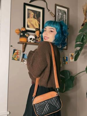 Thanks @Vantamo for the cute purse. 🖤🤎 The Vantamo Shoulder Bag offers the perfect blend of style and security. Featuring anti-pickpocket clips and RFID protection 🙌🏼🙌🏼🙌🏼 • • • • • • • • • • • • • • • • • • • • • • • • • • • • • • • • • • • • • @vantamo_official @stackinfluence #vantamo #vantamopartner #fashionbags #womensfashionbags #fashionaccessories #styleinspo #OOTD #instafashion #pantyhose #gothic #transition #dress #vintage #boots #bluehair #styleinspo #darkacademia #cottagecore #metalhead #witchy #witchywoman #bluehairdontcare #tights #goblincore #coquette #heels #tattoos #goth #makeup #grwm