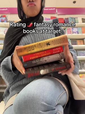 Sat in the book isle to film this lol this is my application to bootok #fantasybooktok #ratingbooks #silentrating #spicybook #fantasyromancebooks #bridebyalihazelwood #fourthwingrebeccayarros #theserpentandthewingsofnight #BookTok 