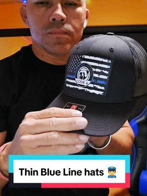 YA ESTAN DISPONIBLES LAS GORRAS DE LA BANDERA CON LA LINEA AZUL! THIN BLUE LINE HATS 👮‍♂️  #latinos #policia #paratii #codigo4 #bluelineflag #gorras  #hats #TikTokShop  #TikTokShopLoveAtFirstFind #spotlightfin #TikTokMadeMeBuyit #FallDealsForYou #godisnotdead 