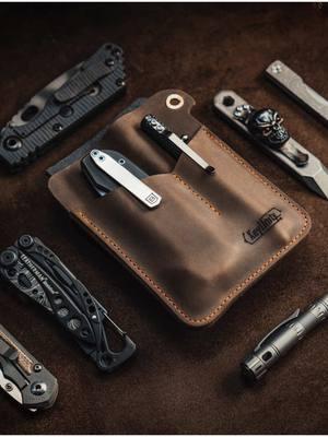 🔎 Unboxing the MecArmy KL01(L) Multitool Sheath – The perfect leather companion for your EDC! 🔹 Premium 100% cowhide with 2.2mm thickness – durable and hand-sewn 🔹 Dual front slots to carry knives, pry bars, and more 🔹 Back slot fits a Field Notes notebook for quick jotting on the go 🔹 A brass hole makes it easy to attach straps and carry anywhere Elevate your EDC experience – built tough, styled for adventure. #mecarmy #edcgear #leathertoolholster #multitoolsheath #edcsheath #handcraftedtools #compactcarry #cowhideleather #fieldnotes #adventureready #durabledesign